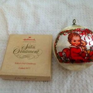 Hallmark baby first Christmas